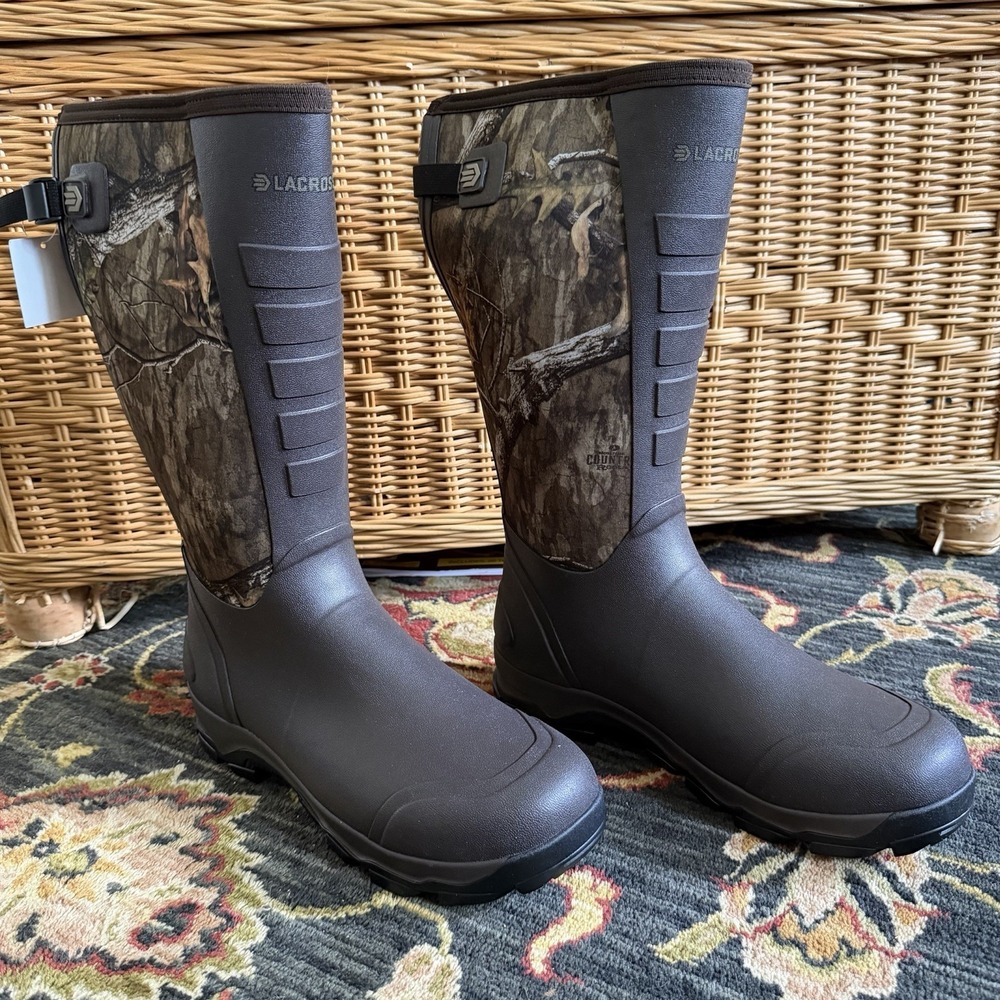 LaCrosse Alpha Lite II Men's Sz 13 Mossy Oak Camo Country Roots Waterproof Boots